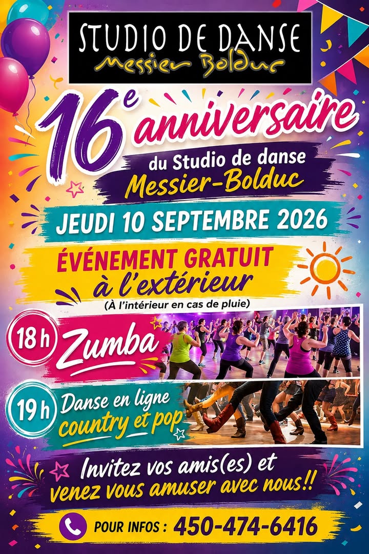 Studio de danse Messier Bolduc